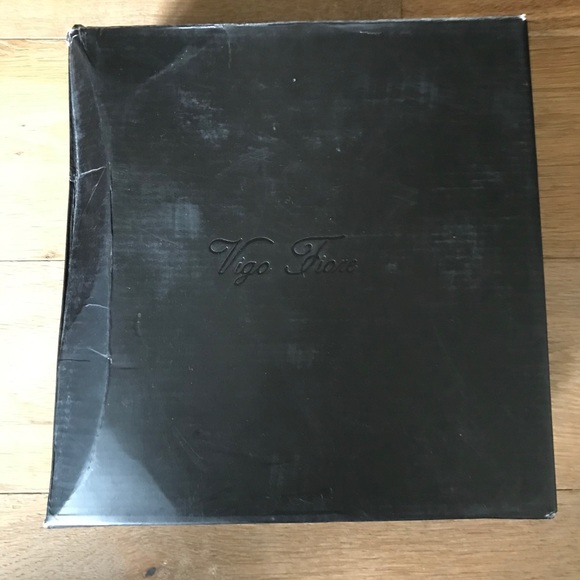 Silver Studded Rhinestone High Heels - Picture 6 of 8